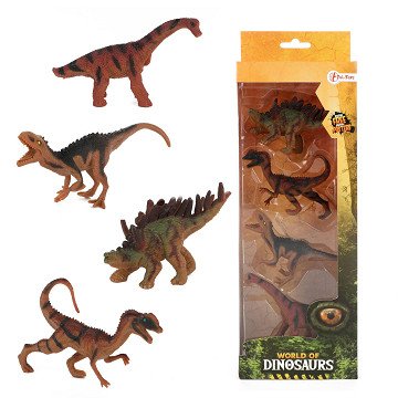 World of Dinosaurs Dinosaurier, 4Stk.