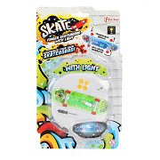 Finger-Skateboard mit Licht und zusätzlichen Rollen