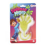 Farbige klebrige Hand