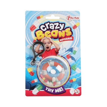 Keychain Jumping Beans Fidget Patience Game