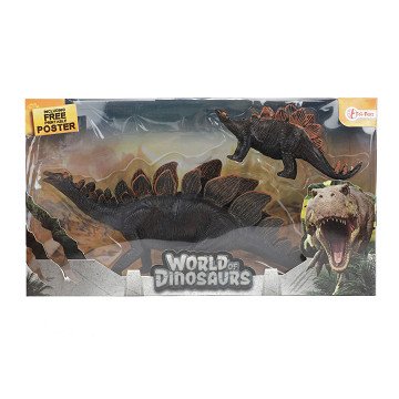 World of Dinosaurs Mother and Child - Stegosaurus