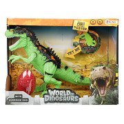 World of Dinosaurs Dino with Sound and Egg Green