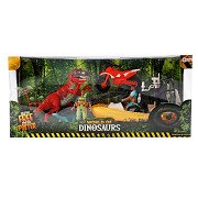 World of Dinosaurs Playset - Boat and Motor with Dinosaurs