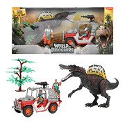 World of Dinosaurs Playset - Jeep with Dino
