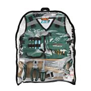 Powertools Dress Up Set - Carpentry Set with Vest and Accessories