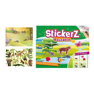 Stickerboek Dieren met Herbruikbare Stickers