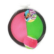 Catch ball game with velcro, 3 pcs.