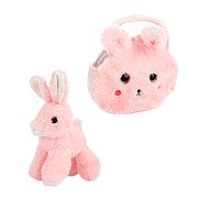 Stuffed Animal in Handbag Plush - Rabbit