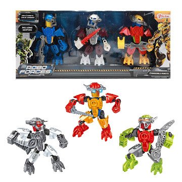 Roboforces Construction Robots Warrior, 3 pcs.