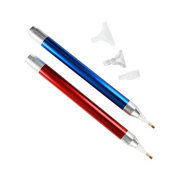 Luxus-Diamantmalerei-Stift mit Licht