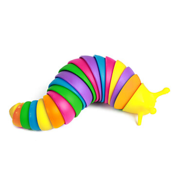 Flexible Fidget Snail Rainbow