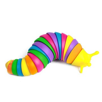 Flexible Fidget Snail Rainbow