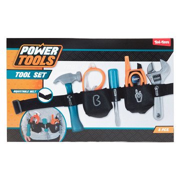 Power Tools Tool Belt, 6pcs.