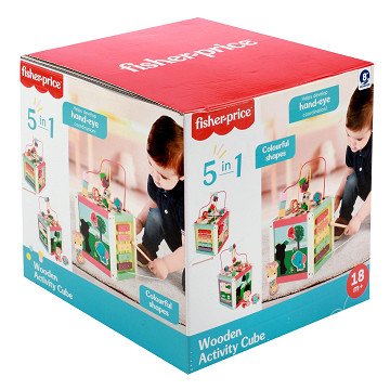 Fisher Price Activities Cube Wood