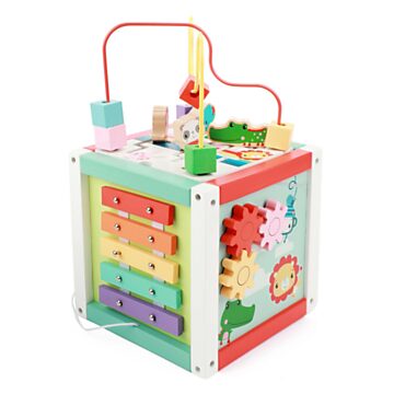Fisher Price Activities Cube Wood