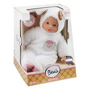 Baby Beau Baby Doll in Animal Suit Sheep