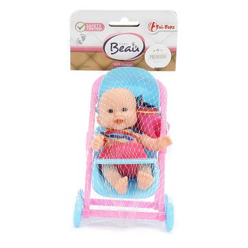 Baby Beau Mini Baby Doll Sitting, 12cm
