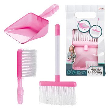 Cleaning set Broom with Dustpan and Brush