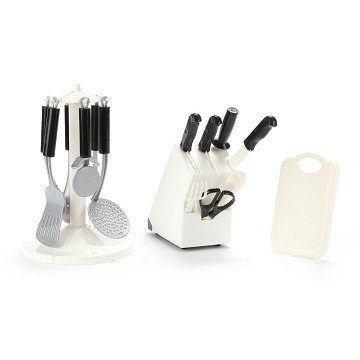 Toy Kitchen Utensils and Knife Set, 16pcs.