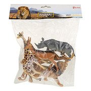 Animal World Wild Animals Deluxe, 5 pcs.