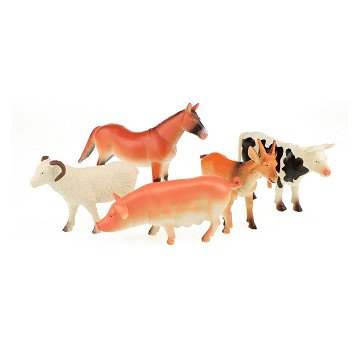 Animal World Farm Animals Deluxe, 5 pcs.