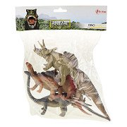 Animal World Dino Deluxe, 5pcs.