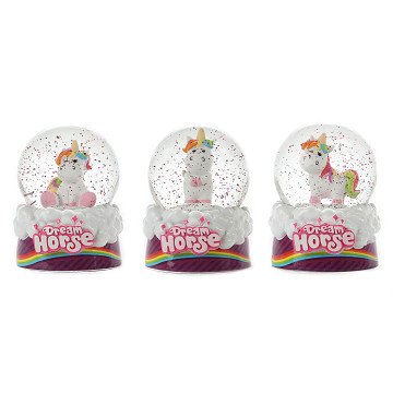 Dream Horse Snow Globe Unicorn