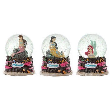 Mermaids Snow Globe Mermaid