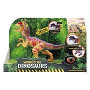 World of Dinosaurs Dilophosaurus, Movable Dino with Sound