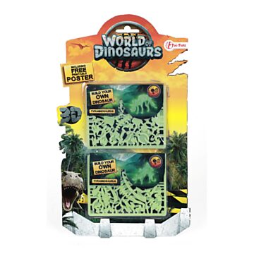World of Dinosaurs 3D-Puzzle Dino, leuchtet im Dunkeln