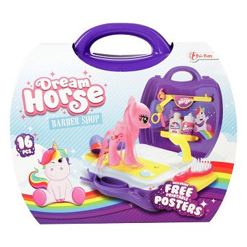 Dream Horse Kapsalon met Accessoires in Koffer