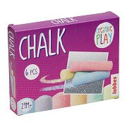 Lobbes Stoepkrijt, 6st.