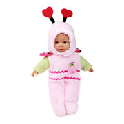 Baby Beau Baby Doll in Animal Suit - Ladybug