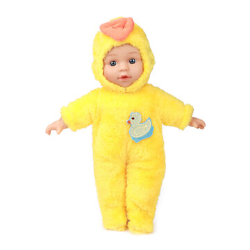 Baby Beau Baby Doll in Animal Suit - Duck