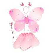 Princess Friends Dress Up Set Butterfly Fairy with Wings