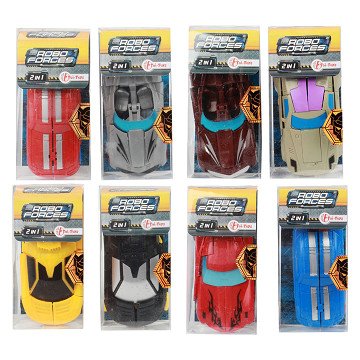 Roboforces Changer Robot Race Super Car