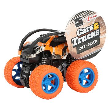 Cars und Lastwagen Reibungs-Monstertruck zum Umkippen