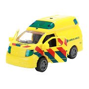 Cars & Trucks Friction Ambulance (NL) with Light and Sound