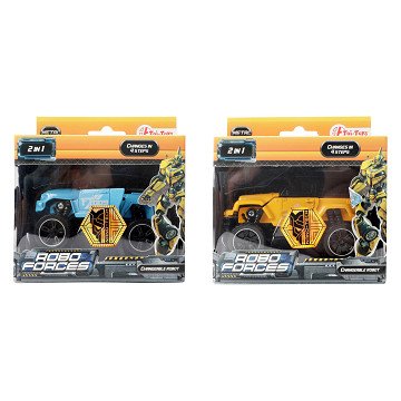 Roboforces Changer Roboter Pick-up Truck Metall