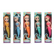 Mermaids Mermaid Doll with Bendable Tail, 18cm