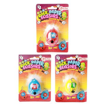 Keychain Egg Rock Paper Scissors Game