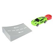 Turbo Racers Shooting Rally Car with Ramp