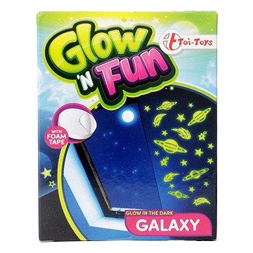 Glow n Fun Glow in the Dark Weltraum Raumfahrt