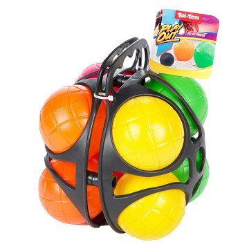 Jeu de Boules Set, 9 pieces.