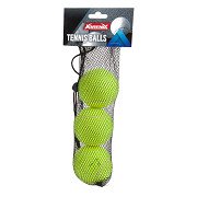Adrenix Tennis Balls with Resealable Net, 3 pcs.