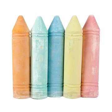 Sidewalk chalk XXL, 5 pcs.