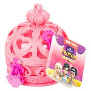 Princess Friends Crown Jewelry Box with Accessories