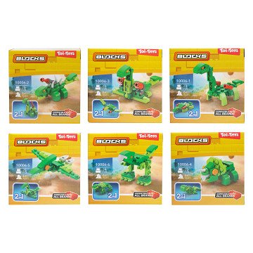 Blocks Bouwstenen Dino Robot