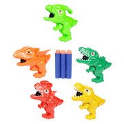 World of Dinosaurs Mini Dino Gun with Arrows, 4 pcs.