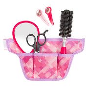 Glamour Shine Hairdressing Set in Waist Bag